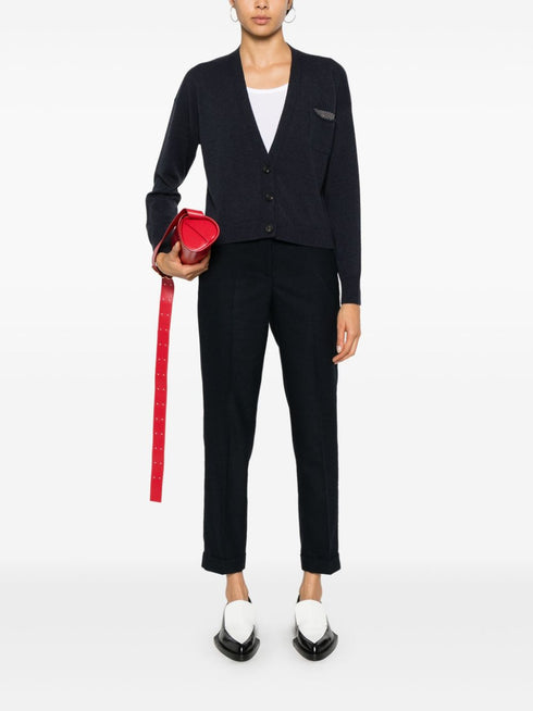 Pantalones con ribete de Punto Luce